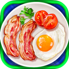 Breakfast - Bacon & Egg Maker آئیکن