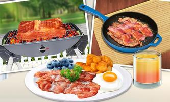 Breakfast - Bacon & Egg Maker پوسٹر
