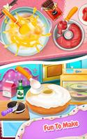 Sweet Donut Cake Maker Affiche