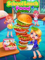 School Lunch Food Maker! Affiche