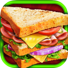 Lunch Food: Sandwich Maker ícone