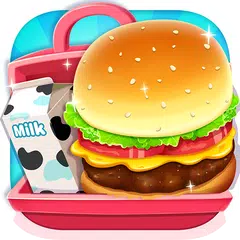 Скачать Burger Maker: School Lunch Box APK