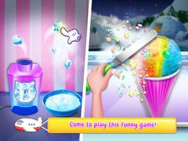 Rainbow Unicorn Ice Cream Food captura de pantalla 2