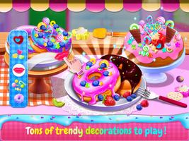 Make Rainbow Unicorn Donuts syot layar 1