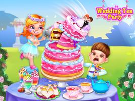 Wedding Tea Party Cooking Game Affiche