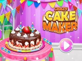 Crazy Cake Maker Mania постер