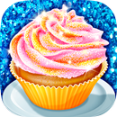 Glitter Cupcake - Trendy & Sparkly Desserts Food APK