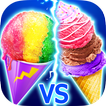 Snow Cone VS Ice Cream - Summer Icy Dessert Battle