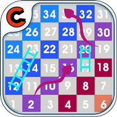 Sketch Snakes and ladders icon