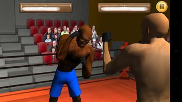 Kickboxing Ring 3D Affiche