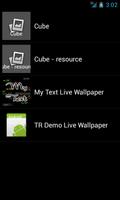 My Text Live Wallpaper ảnh chụp màn hình 3