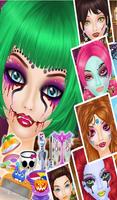 3 Schermata Halloween Makeup Salon Girls