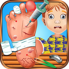 Little Foot Doctor - Kids Game أيقونة