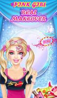 Pink Girl Real Makeover Affiche