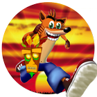 Crazy Crash Fox Bandicoot Adventure 2017 simgesi