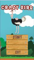 Crazy Ostrich Jumper Affiche