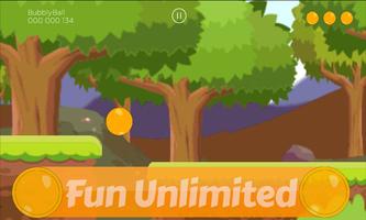 Infinite Runner: Bubbly Ball 2d 截图 1