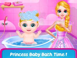 Poster Princess Baby Girl Daycare - NewBorn Baby