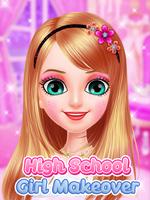 School Fashion: Makeup, Dress up game for Girls screenshot 2