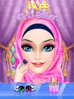 Hijab Girl Salon- Muslim Fashion Princess Makeover capture d'écran 1
