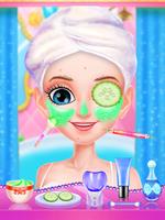 Little Princess Makeover: Pink Princess Girls Game ภาพหน้าจอ 1