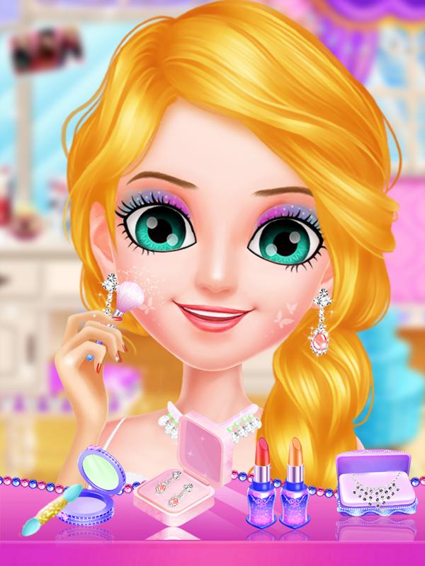 Little Princess Makeover: Pink Princess Girls Game for 