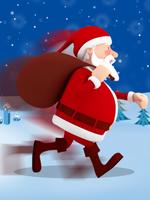 Xmas Santa Claus Runner Adventure 截图 1