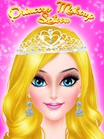 Royal Princesse maquillage Salon: Fille Relooking Affiche
