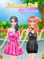 Pink Princess Makeover: Fashion Doll Salon Game-poster