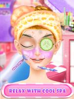 Pink Princess Makeover: Fashion Doll Salon Game screenshot 1