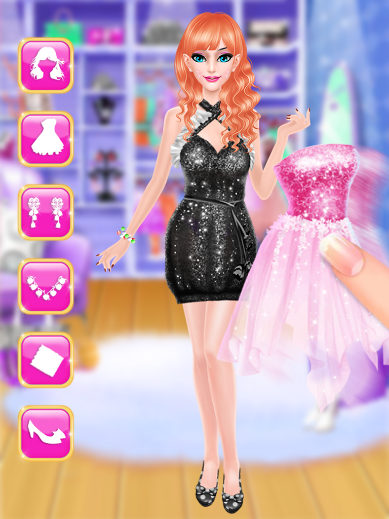 Pink Princess Makeover Fashion Doll Salon Game APK 1.0 for Android
