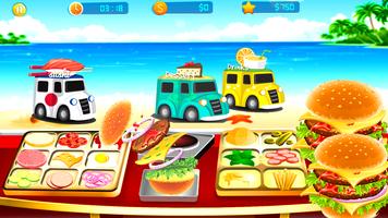 Food Truck Overcooked! Cooking Game ภาพหน้าจอ 1