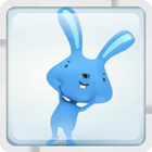 Colored bunnies Live Wallpaper آئیکن