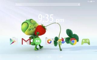 Cute Dragon and Strawberry स्क्रीनशॉट 3