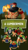Angry Lumberjack - Wood Chop capture d'écran 1