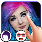 Emo Makeup Photo Editor أيقونة