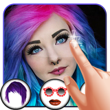 Emo Makeup Photo Editor-icoon