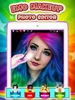 Emo Makeup Photo Editor โปสเตอร์