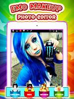 Emo Makeup Photo Editor ภาพหน้าจอ 3