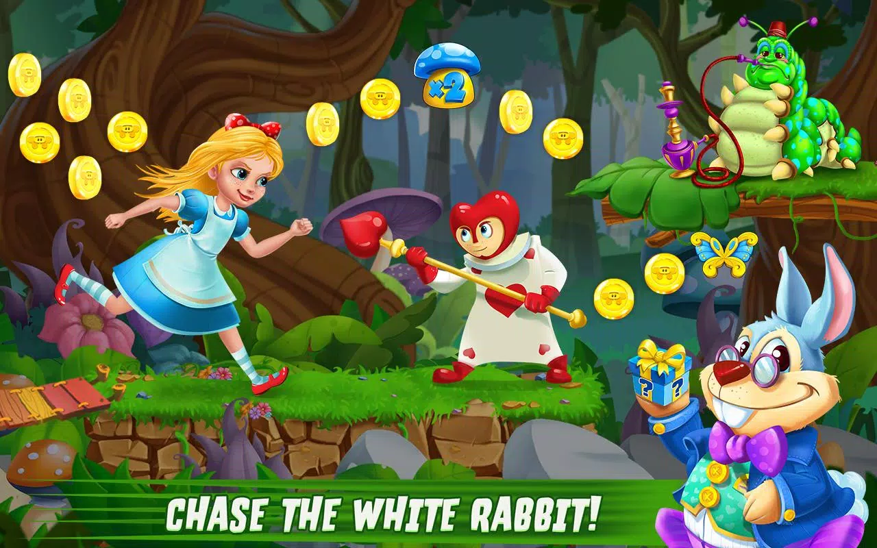 Jogo Damas de Alice no País das Maravilhas online. Jogar gratis