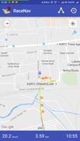 RaceNav - GPS tracking poster