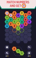 UP 9 Hexa Puzzle! Merge em all-poster