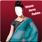 Indian Women Saree Fashion icône
