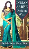 Indian Women Saree Fashion Affiche