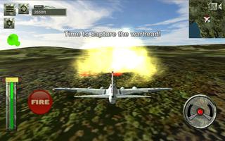 Airplane flight simulator poster