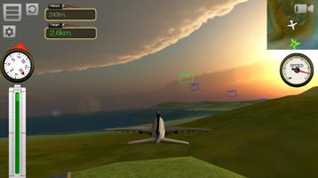 Airbus Flight Simulator 3D Affiche
