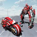 摩托 機器人 轉變 遊戲 APK