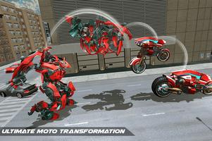 Moto Robot Transform Game capture d'écran 2
