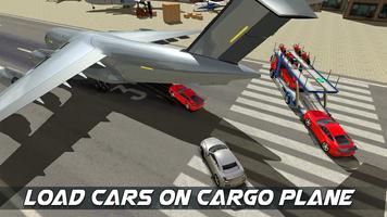 Airplane Car Transporter Game -Plane Transport Sim capture d'écran 1