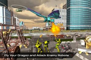 Dragon Robot Transform Game – Mech Robots Battle اسکرین شاٹ 3